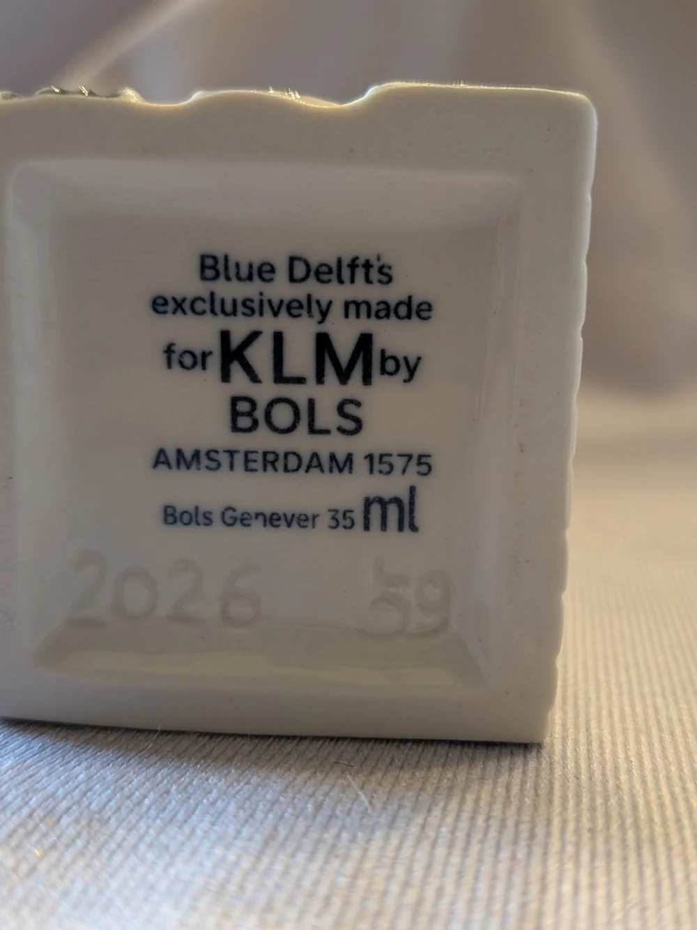 KLM Holland Royal Blue Delft House #59 2026 With Bols